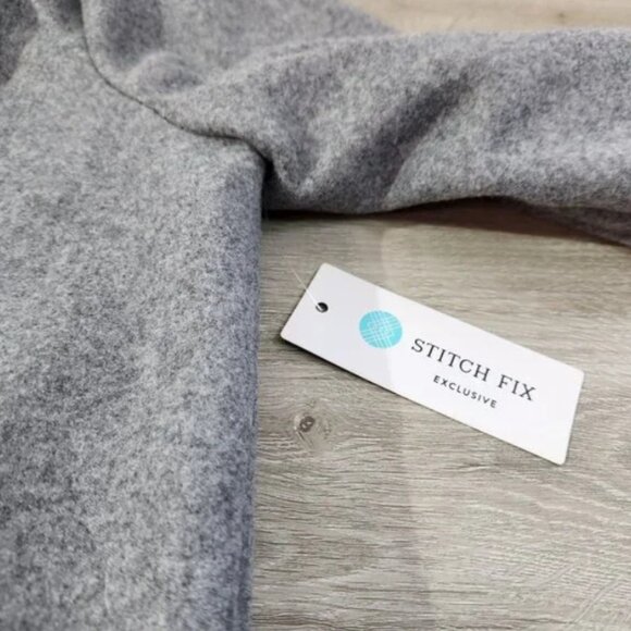 RD Style Fiora Grey Peacoat in Grey New With Tags Women's - Picture 15 of 16